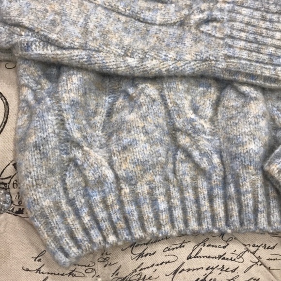 4SI3NNA Cable Crop Sweater - Picture 6 of 6